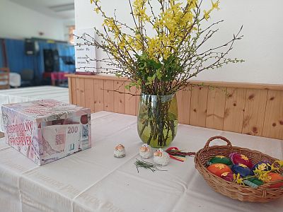 Velikonoční posezení s kapelou Sousedi 2024